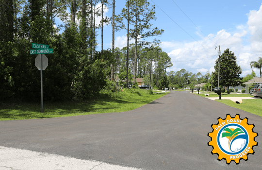 Photo example of Microsurfacing Project