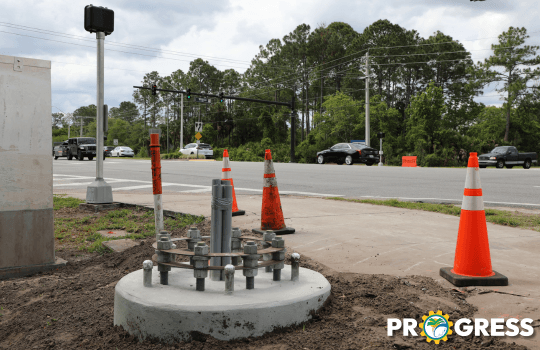 Photo of Intersection along Belle Terre Parkway