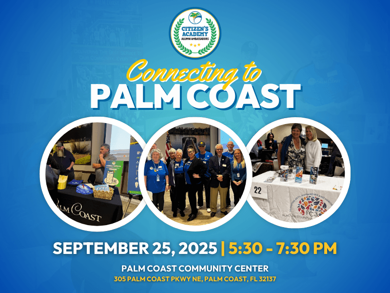 Palm Coast Citizens Academy Alumni Ambassadors Host Third 'Connecting to Palm Coast Expo'