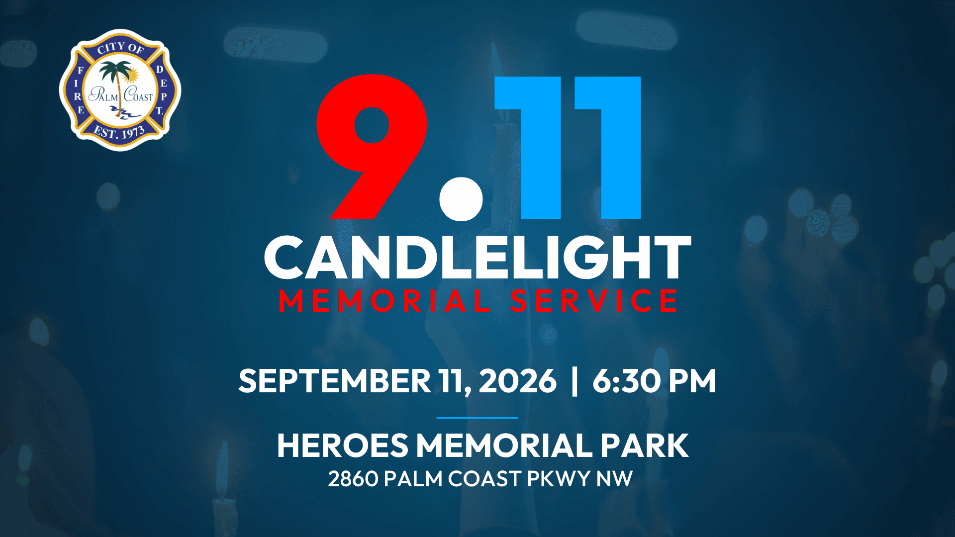 Decorative Graphic with 9/11 Event Information