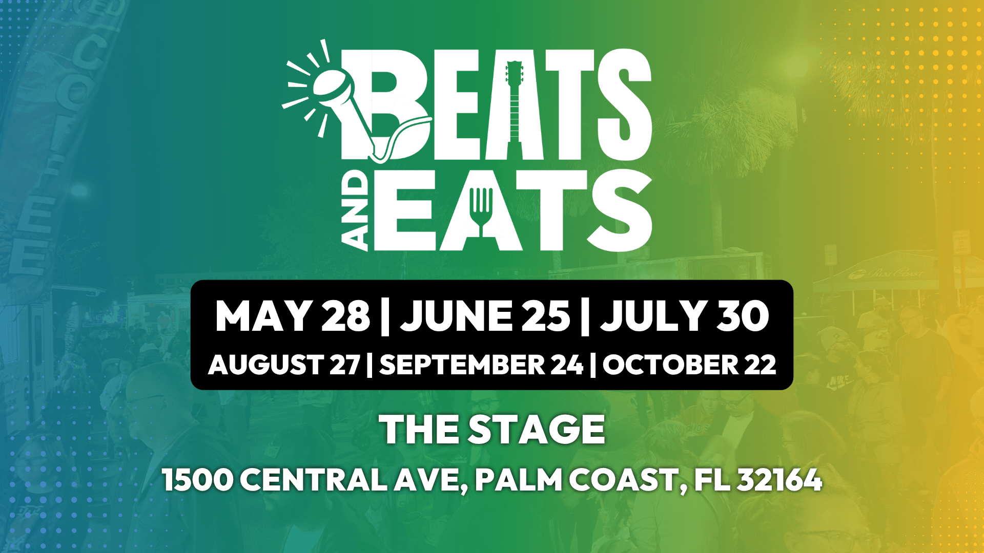 Graphic for Beats and Eats