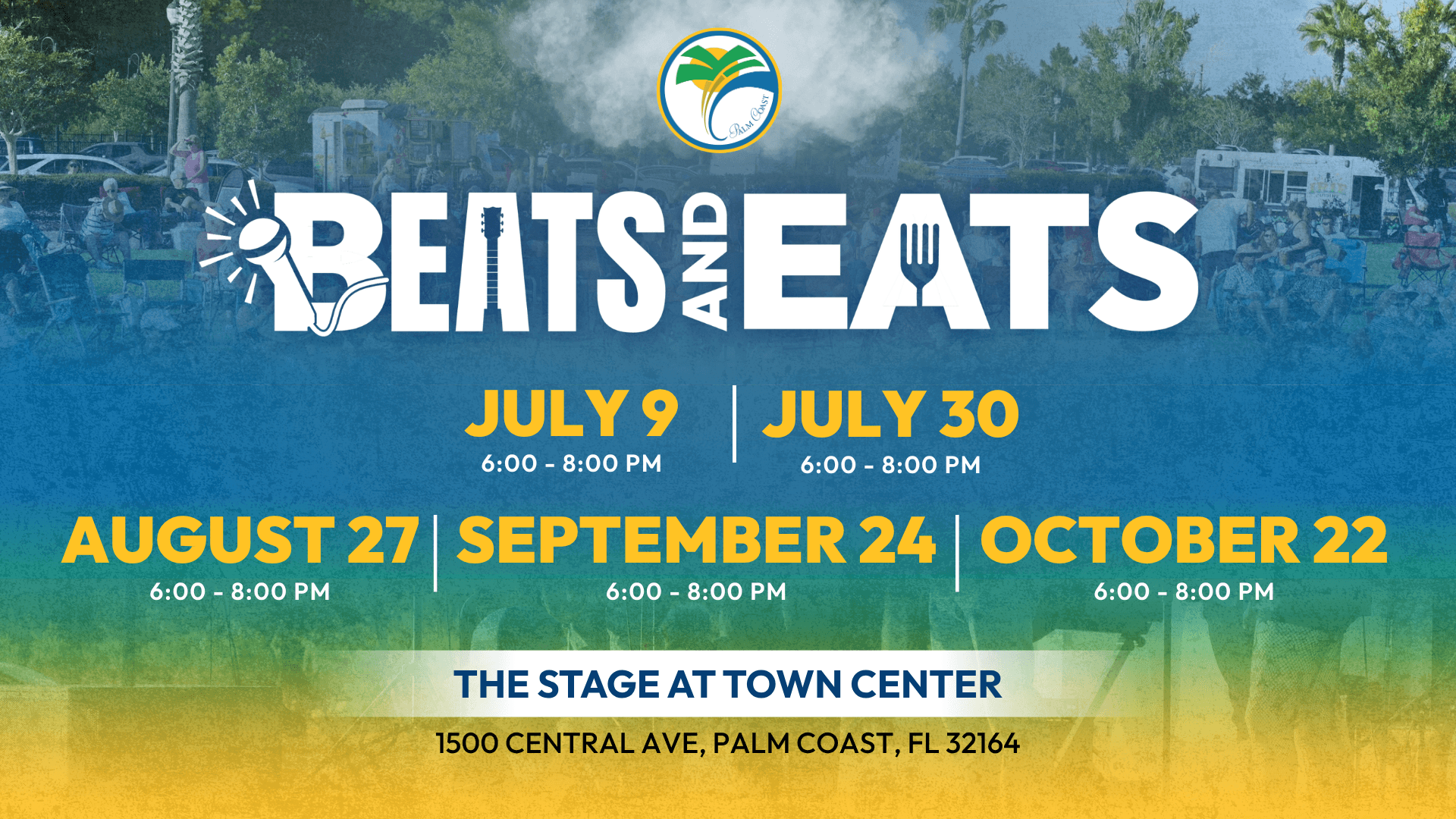 Graphic for Beats and Eats