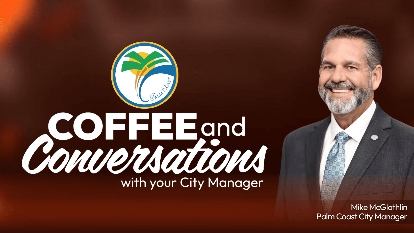 Graphic for Coffee and Conversations with your City Manager