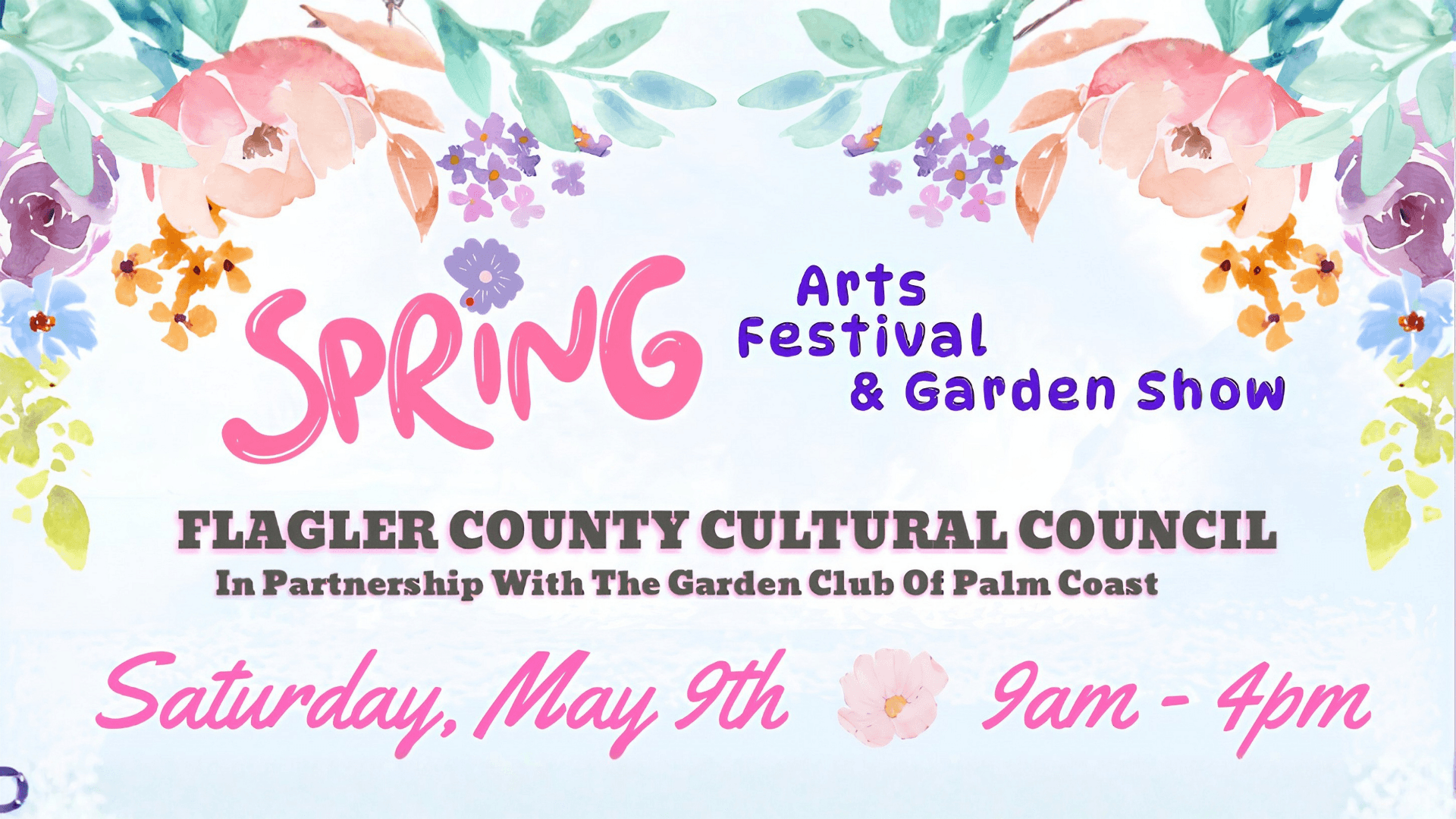 Graphic for 2026 Spring Arts Festival & Garden Show 