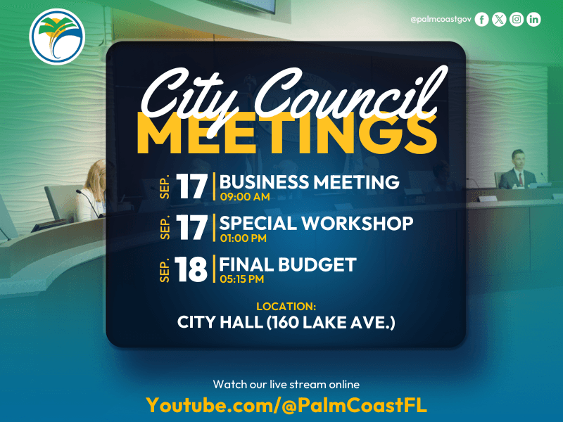 City Countil September Meeting