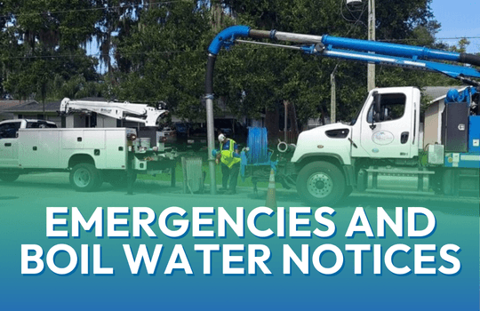 Emergencies & Boil Water Notices
