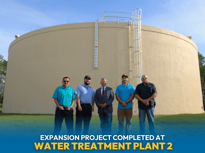 Expansion Project Completed at Water Treatment Plant 2