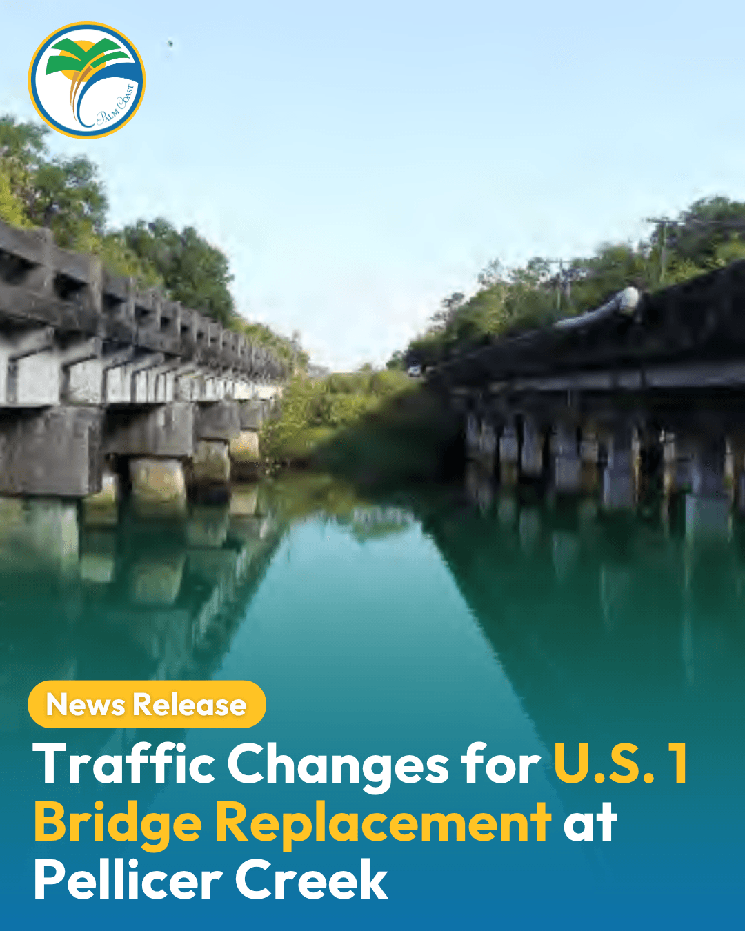 FDOT Outlines Traffic Changes for U.S. 1 Bridge Replacement at Pellicer Creek
