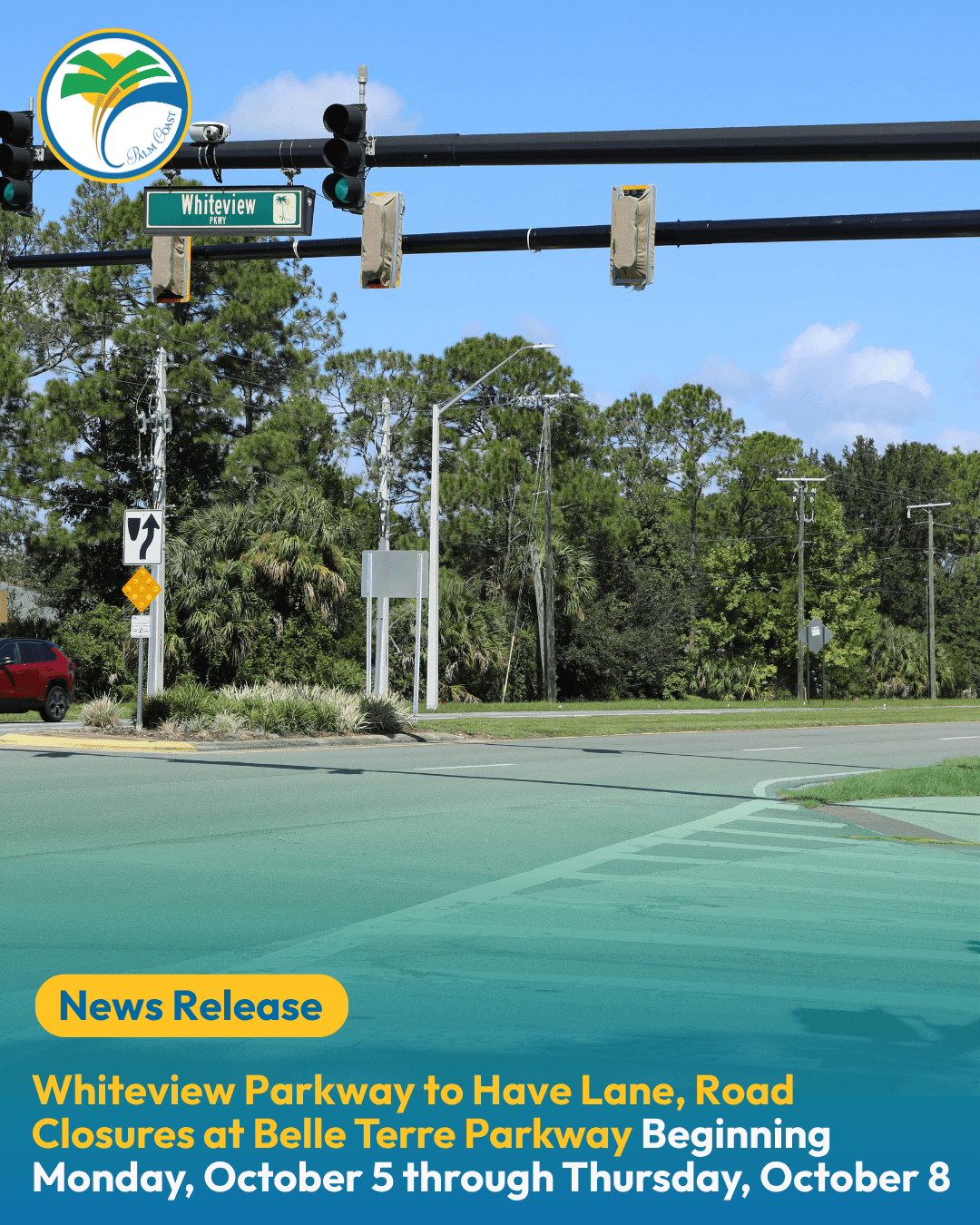 Photo of Whiteview Parkway at Belle Terre Parkway