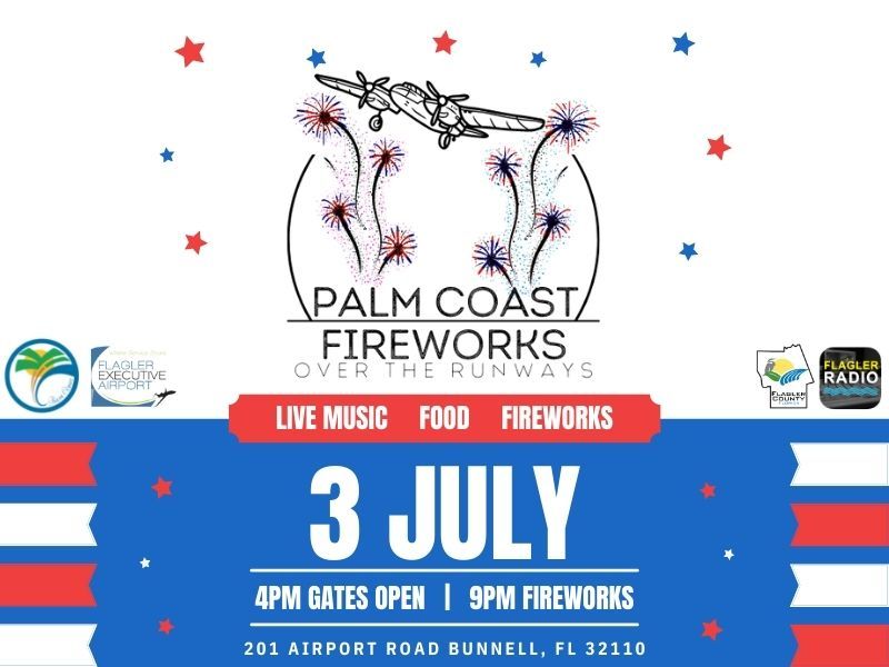 July 3, 2022 Fireworks at the Airport