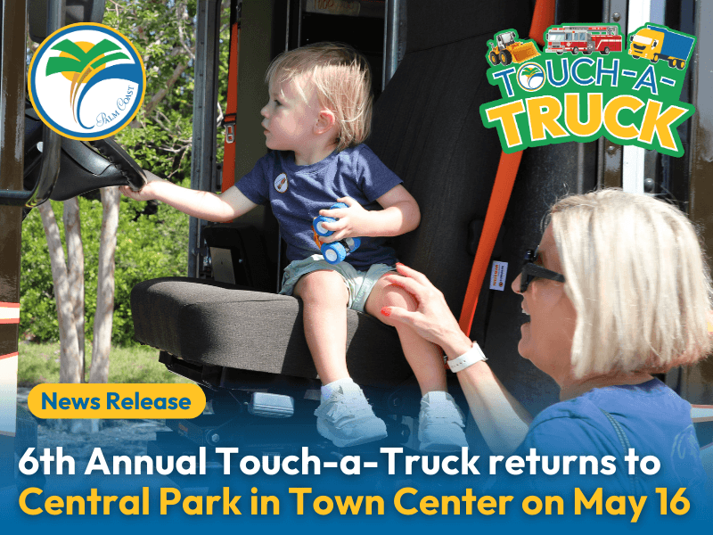 Photo of attendees at the 2025 Touch-a-Truck event