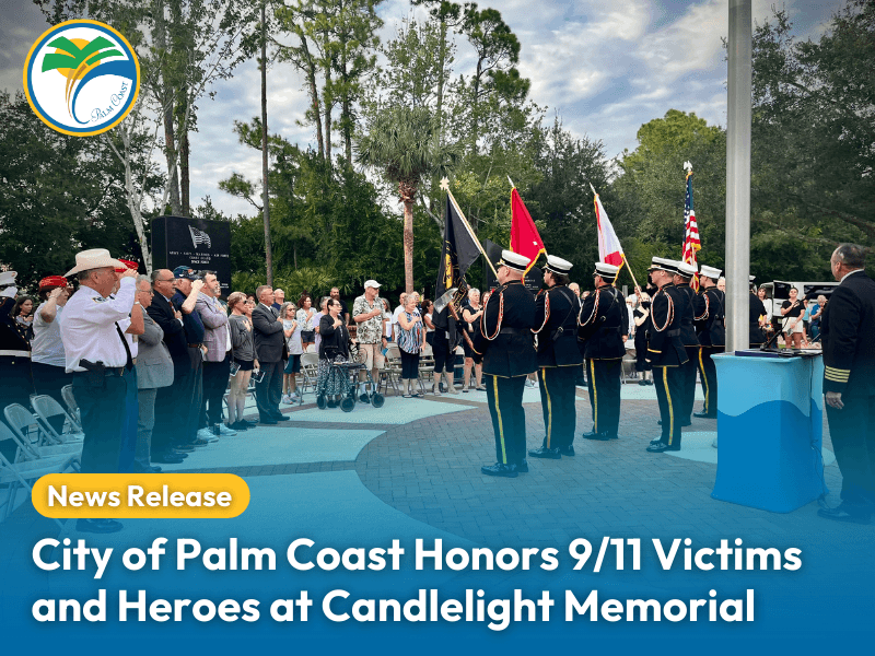 Palm Coast Honors 9/11 Victims and Heroes at Candlelight Memorial