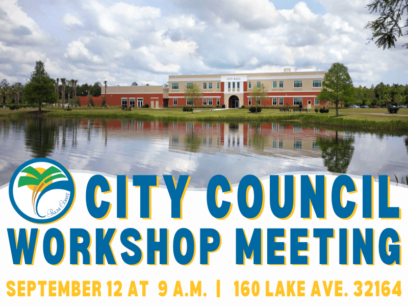 City Council Workshop Meeting on Tuesday, September 12 at 9 a.m. | Palm ...