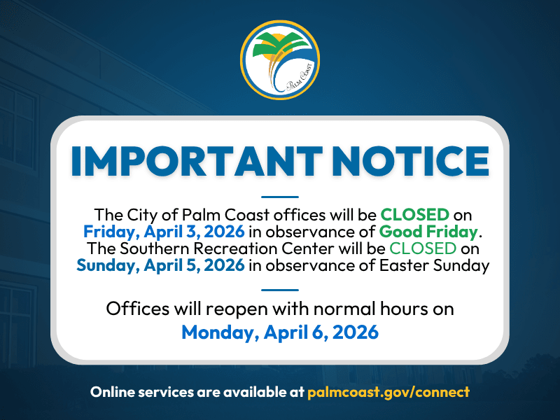 Decorative Graphic with Facility Closure Details