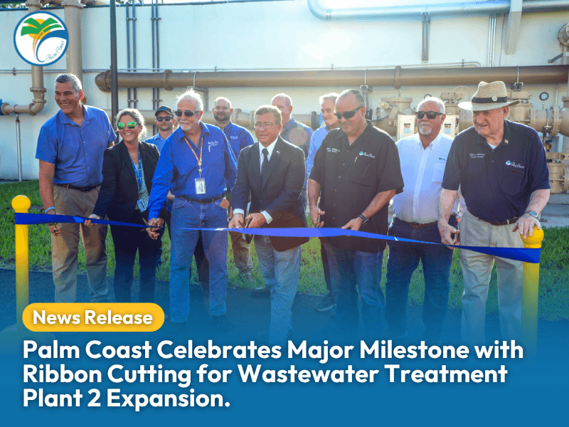 Ribbon Cutting for Wastewater Treatment Plant 2 Expansion