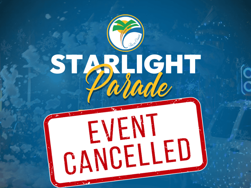STARLIGHT PARADE CANCELED