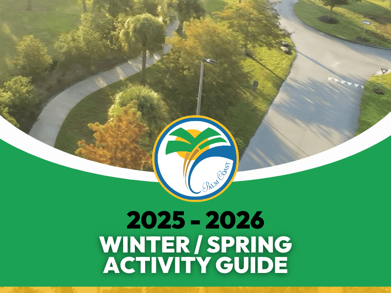 City of Palm Coast Releases the 2025–2026 Winter/Spring Activity Guide