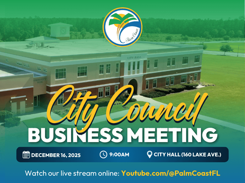 City Council Business Meeting on December 16 at 9:00 a.m.