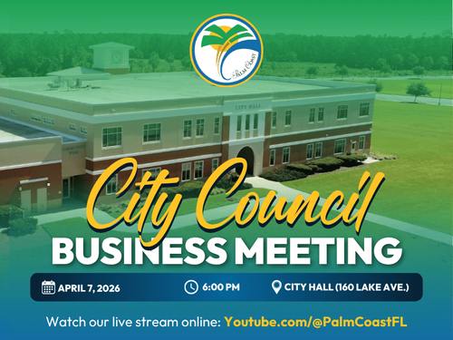 City Council Business Meeting on Tuesday, April 7, 2026, at 6:00 p.m.