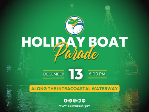 Holiday Boat Parade Dec. 13 at 6PM