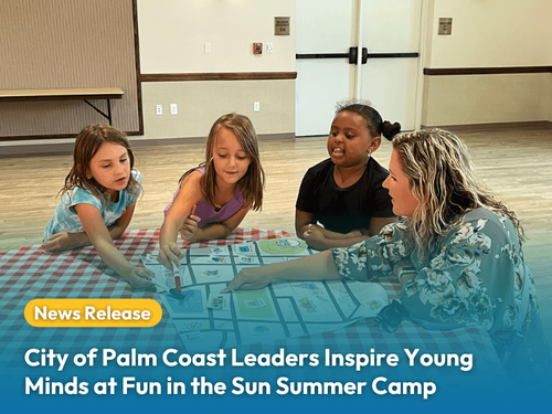 City of Palm Coast Leaders Inspire Young Minds at Fun in the Sun Summer Camp