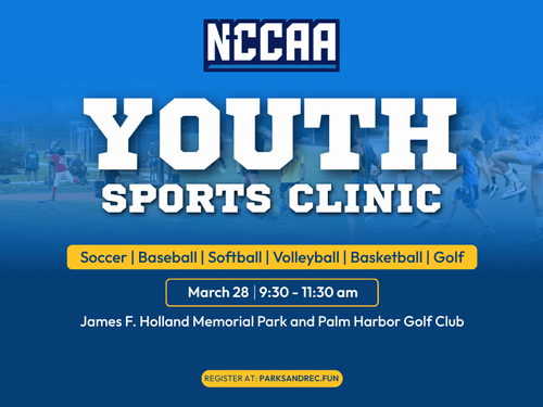 NCCAA Youth Sports Clinic Returns to Palm Coast on March 28, 2026