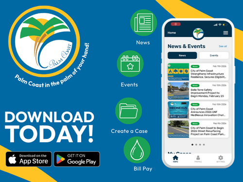The Power of Palm Coast in the Palm of Your Hand: New City App Now Available