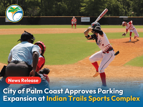 City of Palm Coast Approves Parking Expansion at Indian Trails Sports Complex