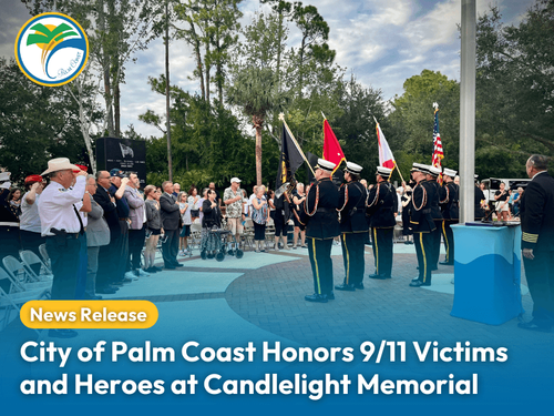 Palm Coast Honors 9/11 Victims and Heroes at Candlelight Memorial