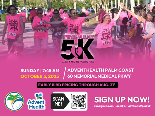 Pink Army 5K Early Bird Registration is Now Open