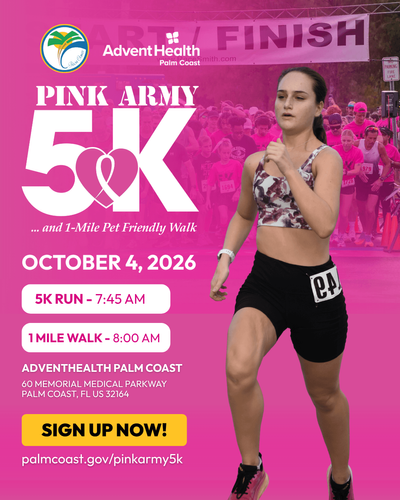 Registration Now Open for the Pink Army 5K Supporting Breast Cancer Awareness and Early Detection