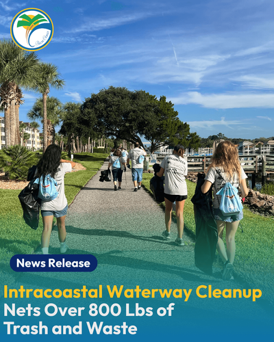 Intracoastal Waterway Cleanup Nets Over 800 Lbs. o Trash and Waste